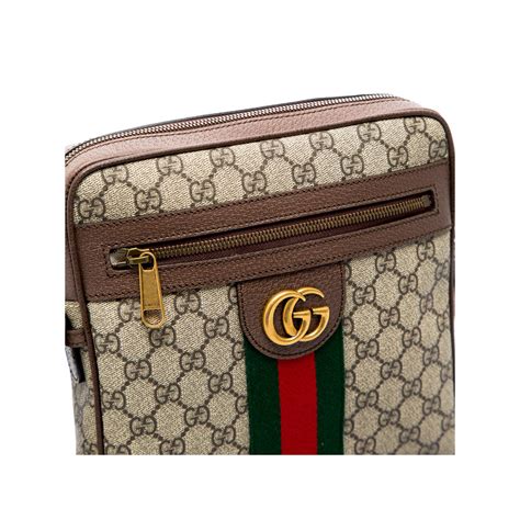 gucci double messenger bag